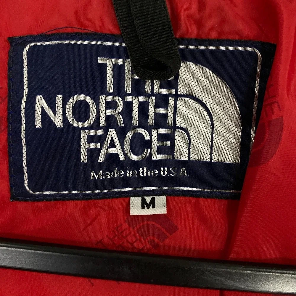 Vintage 80s North Face Jacket Mens Medium Puffer Quilted Bomber Made in USA